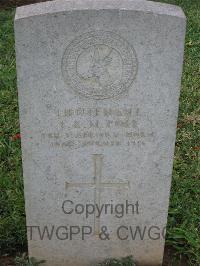 Dar Es Salaam War Cemetery - Pole, T R M